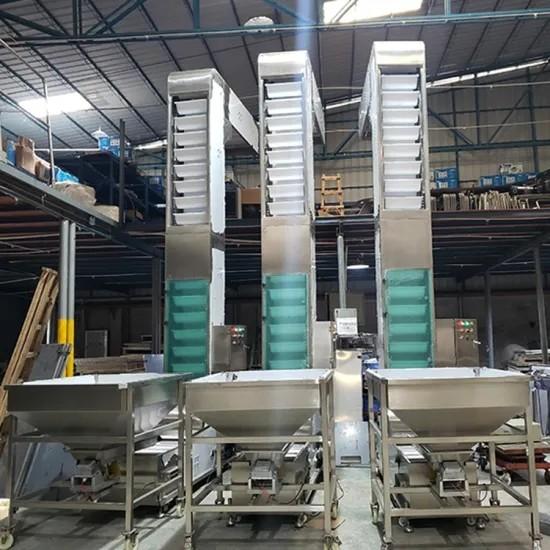 Bulk Materials Industrial Bucket Type Conveyor Stainless Mild Steel Material