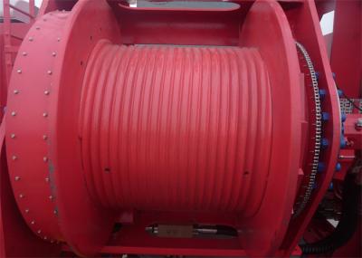 Lebus Carbon Steel 12mm Grooved Cable Drum For Mining Equipment