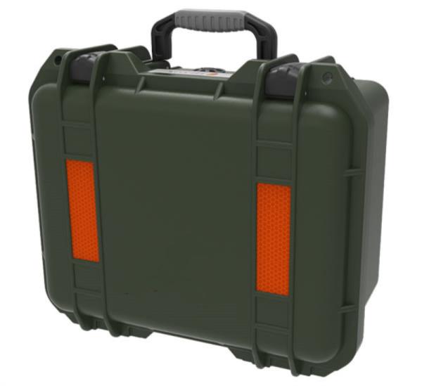 A medicamentação plástica de Kit Supplies dos primeiros socorros do carro do veículo de acampamento encaixota a ferramenta dura resistente das caixas do Abs