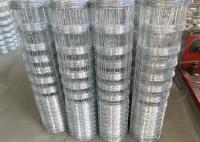 3.0mm 2.5mm Ferme Mesh Clôture fil galvanisé 6ft soudé fil de fer Clôture de cheval
