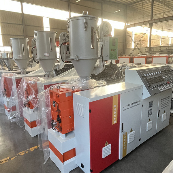 Высокоскоростная одношрубная экструдерная машина, HDPE водопроводная труба