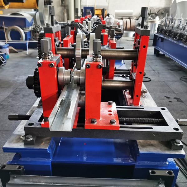 Rolling Shutter Door Frame Forming Machine Steel Chokhat Making Machine