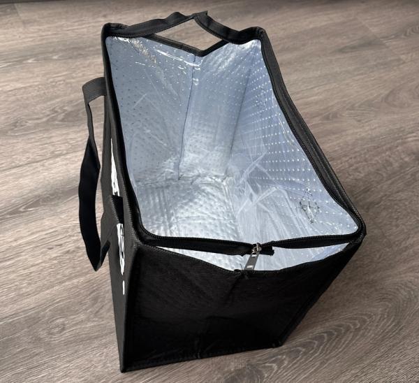 Insulate Bag Pack Take Out Custom Logo Large Freezer Heavy Duty Insulated Restaurant Heated Food Delivery Bag Extra Large