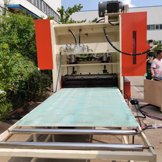 Punch Hole Plate Machine Plaster False Ceiling Punching Machine For Small Business