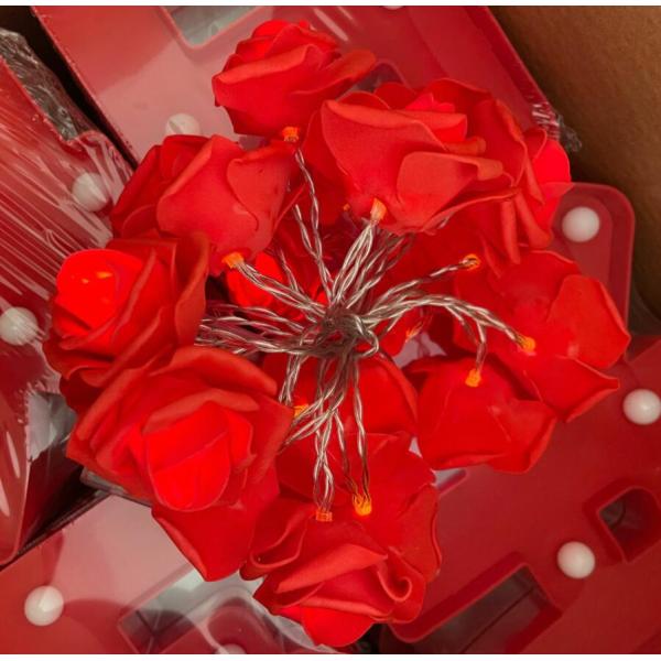 Розовая строка света украшения свадьбы дня рождения праздника рождества СИД строки лампы