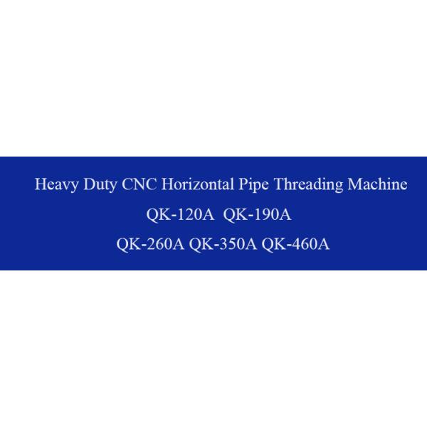 Heavy Duty CNC Horizontal Pipe Threading Turning Machine Max. diameter of pipe 340mm