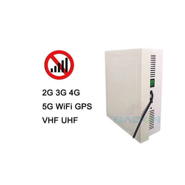 10 Channels 5G Signal Jammer with 50m Range and 26W Output Power for Mobile Phone Blocking