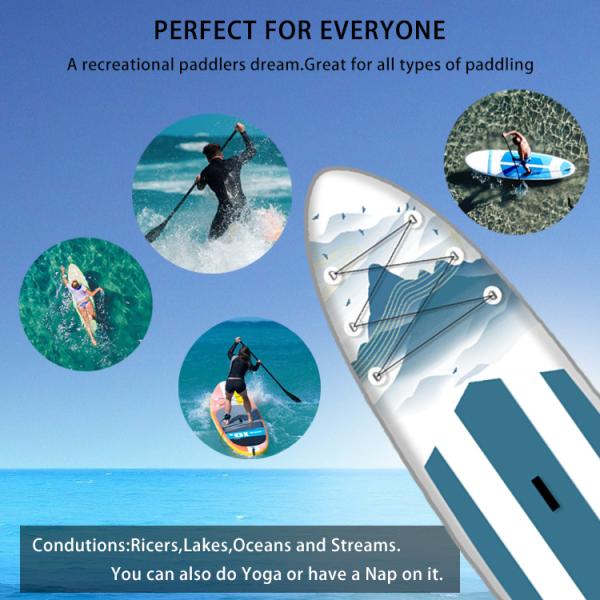 Water Sport Board Surfing Paddle Board Inflatable Standup Surfboard
