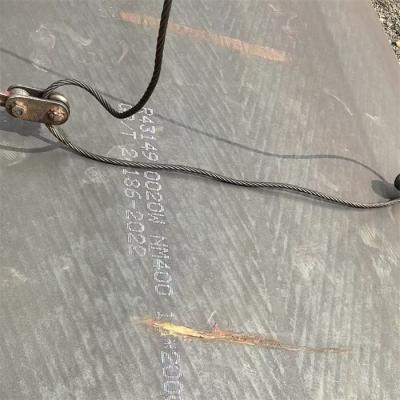 Alta dureza NM400 Chapa resistente ao desgaste Chapa de aço laminada a quente endurecida 4mm-80mm