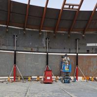 Le remorqueur hydraulique de réservoir personnalisé avec un système à trois étages avancé et prêt à être expédié
