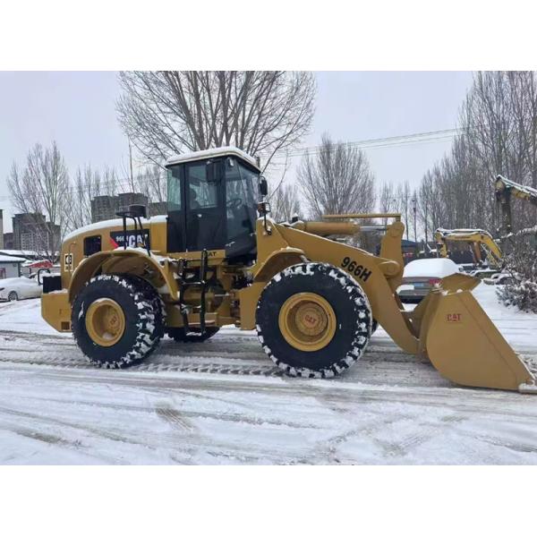 Подержанный оригинальный CAT 966H 966F загрузчик колеса загрузчик строительного оборудования