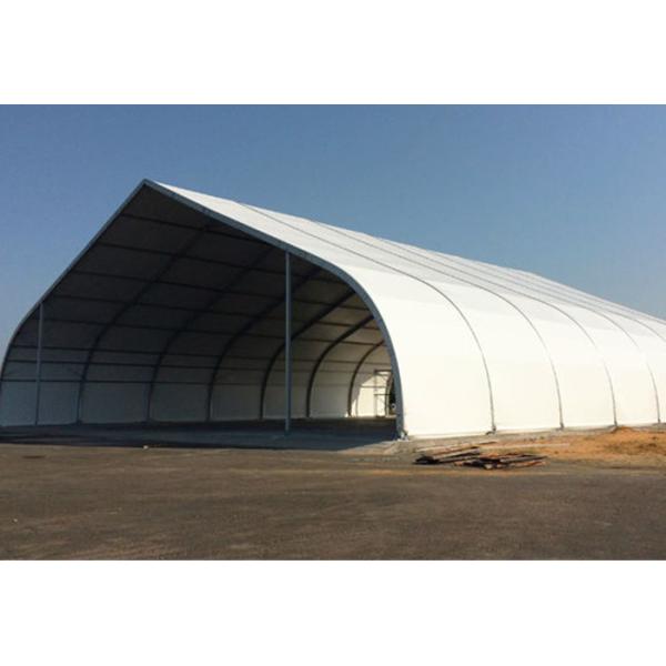 Outdoor Aluminum Structural Clear Span Tennis Court Tent White Color Arcum Shape