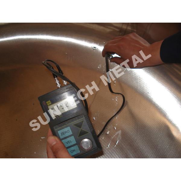 Pressure Vessel Clad Head 2/1 EHA R60702 Zirconium and Carbon Steel