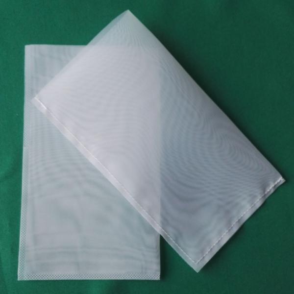 Food Grade Nylon Mesh Filter Bags , Tube - Shaped Reusable Rosin Press Bags