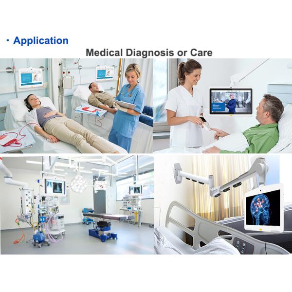 13.3 дюймовый 1080P RK3399 Стенный медицинский планшет ПК Здоровая помощь больница планшет все в одном