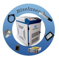 Máquina de limpeza a laser de fibra de grande formato 1000W 1500W Laser de remoção de ferrugem de metal e limpador