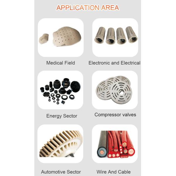 High Strength Wear Resistance PEEK Parts Gear CNC Machining REACH Certificated