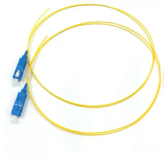 FTTH 2.0mm 3.0mm SC UPC Pigtail G652D Pigtail Fiber Cable With Connector