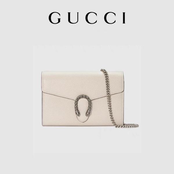 сумки цепи дам GUCCI Dionysus 60cm закрытие мини кожаной щелчковое