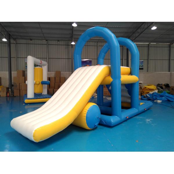 Скольжения Аква аквапарк поставки водонапорная башня раздувного плавая для озера