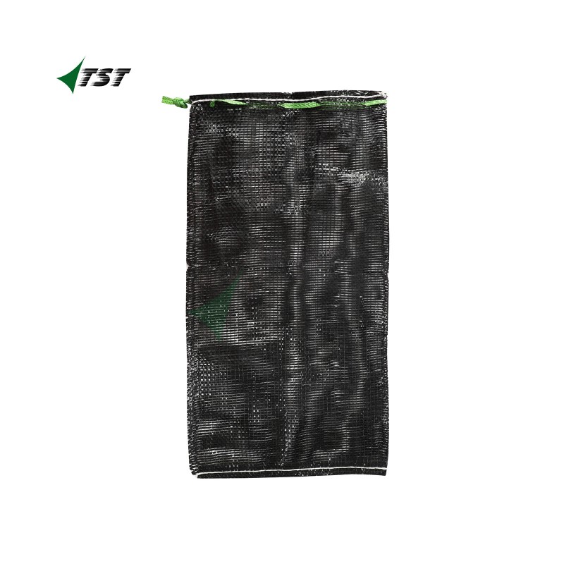 Black Color 10kg 15kg PP Mesh Sack For Afrian Onion And Potato Packaging