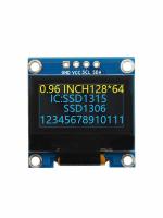 1.54 Inch Monochrome OLED Display Module 128x64 Dots CH1116 IIC Interface