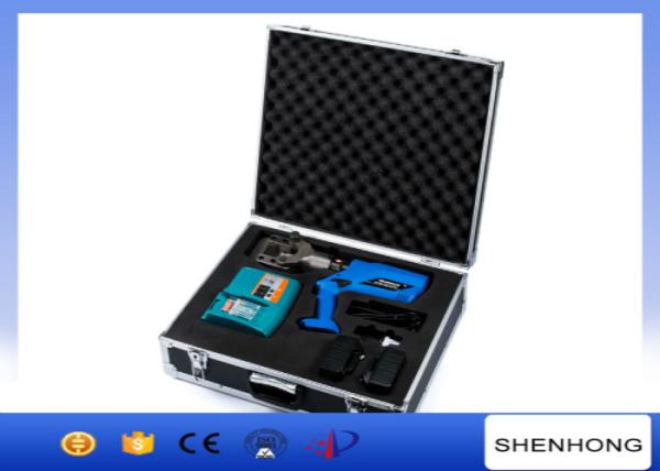 Portable Underground Cable Installation Tools Hydraulic Armoured Cable Cutter Battery Powered 60KN Cutting Force
