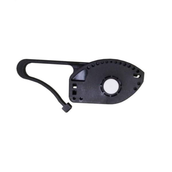 FTTH Fish Type Flat Optical Fiber Drop Cable Clamp with High Tension Strength in Nylon