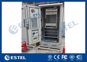 Aluminum Steel Thermostatic Outdoor Power Cabinet Cutomized 900×900×2100 mm