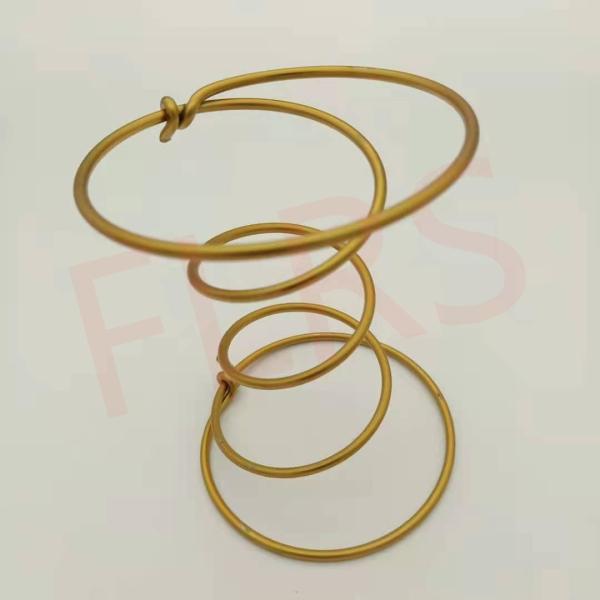 High-temperature Gold-plated Springs For Sofa Cushion And Furniture