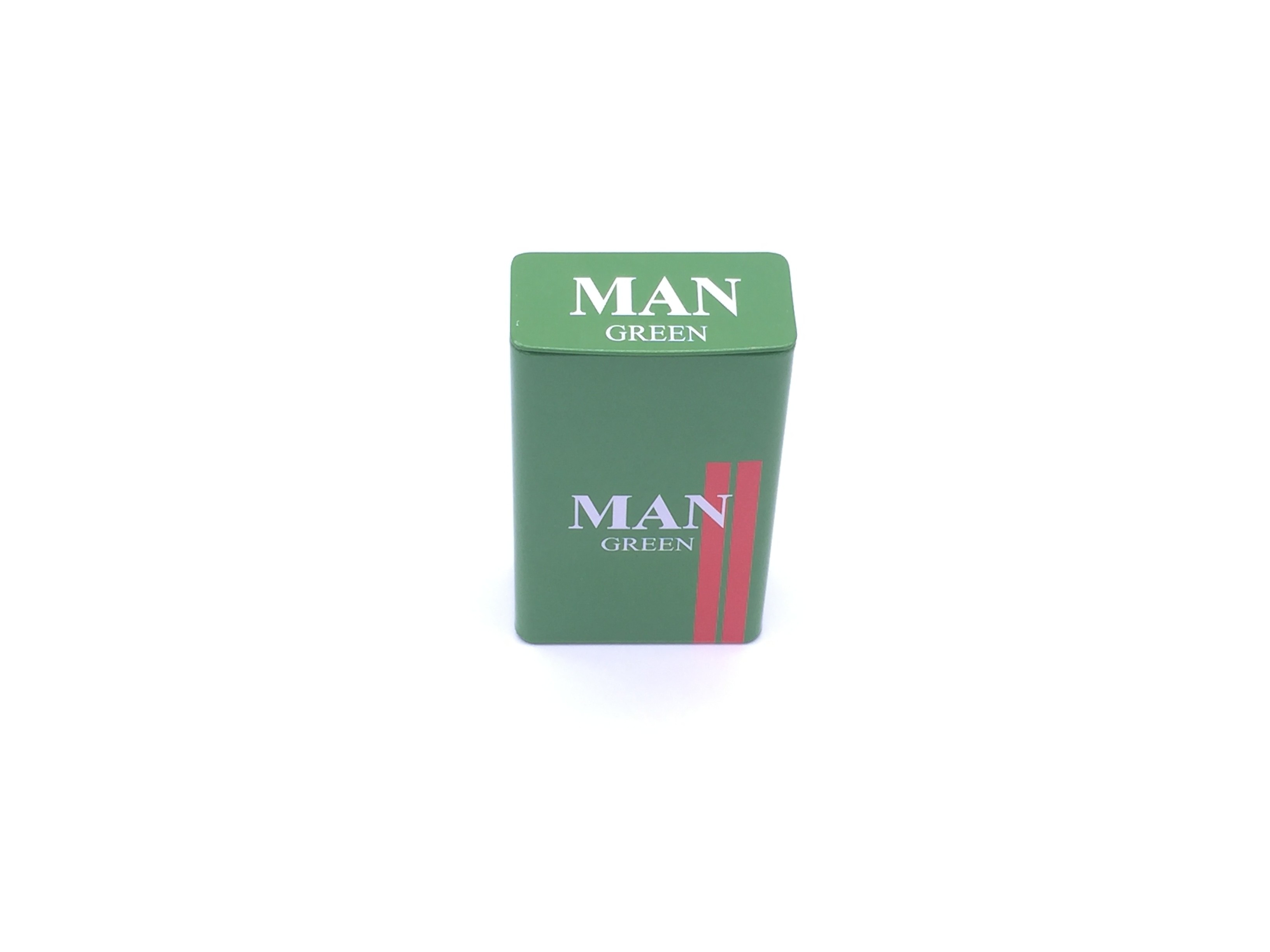 Custom Printed Small Rectangular Tin Box for Gift / Mint / Tea Biodegradable
