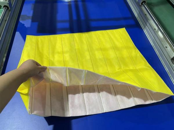 Advanced Air Filter Bag Manufacturing Platform Ultrasonic Intermediate Effect Air Filter Bag Making Machine