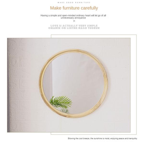 Длина пола зеркало Мода Деревянная Большая Рустическая Современная Рамочная Ванная Старинный Декор Деревянная Рама Зеркало