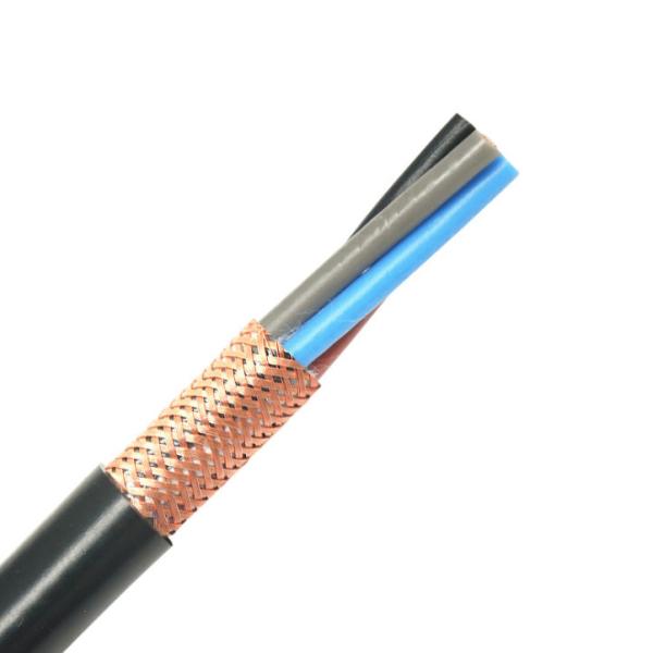 PVC Insulation Braided Shielding Copper Flexible Control Cables Signal Cable Electrical Wire for Car