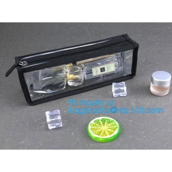 file pouch slider zipper bag, slider zipper bag for jewellery, pencil case, Clear Soft Pvc Zipper Blanket Packing Bag Ha