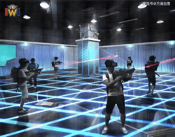 Expérience VR XR Arena avec un gameplay interactif
