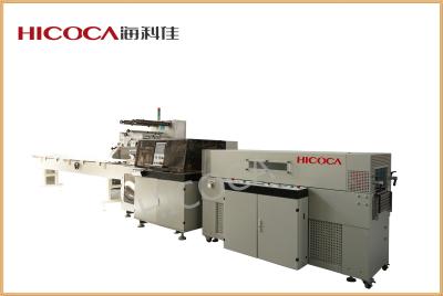Heat Shrinkable Film Vegetable, Food, Books  Packaging Machine With PLC Touch Screen