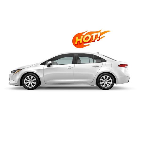2023 To-yota Corolla Sedan 1.5L Gas Petrol 0km Turbo Metal Leather ACC Xenon Electric 50 Front Tire Specifications 195/65R15
