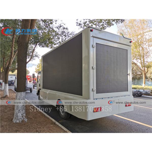 Caminhão de anúncio móvel do diodo emissor de luz de SINOTRUK HOWO 4x2 P4 P5 P6