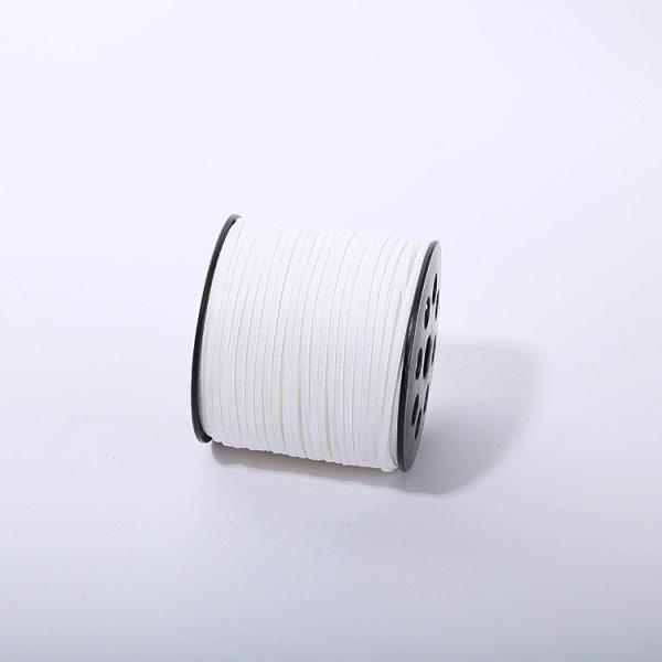 Сюэдовая кожа с бархатной лентой 3 мм с двусторонней лентой