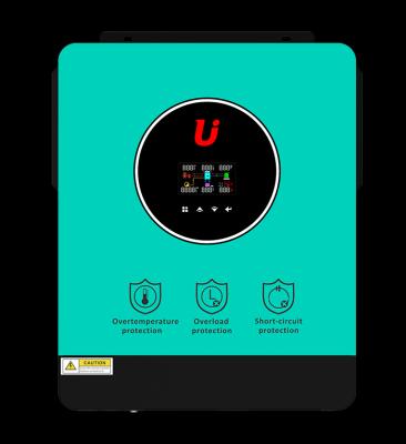 Reliable 4200W/6200W Hybrid Inverter for Solar Systems, Blackout Protection