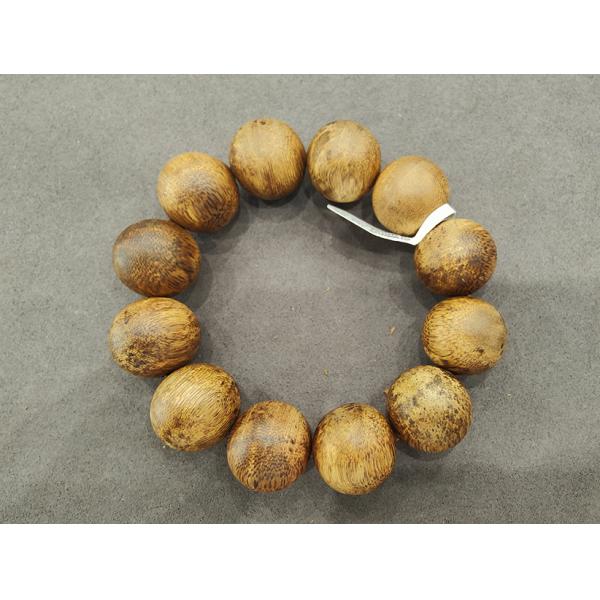 Handcrafted Beads Adjustable Size Distinct Fragrance Agarwood Bracelet for Spiritual Meditation