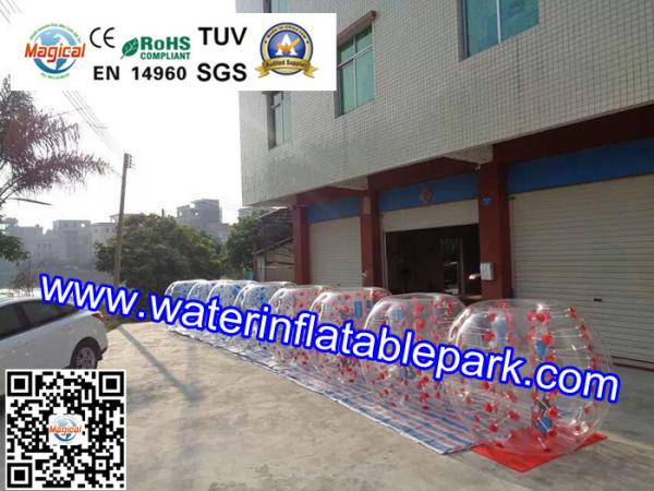 Colorful PVC Tarpaulin Air Tight Inflatable Body Bumper Ball