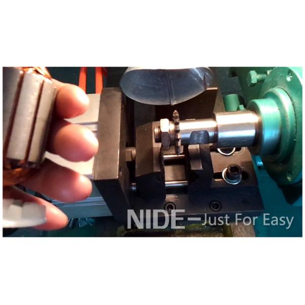 Semi Automation Armature Motor Rotor Balancing Machine / Balancer Machine and weight removing machine