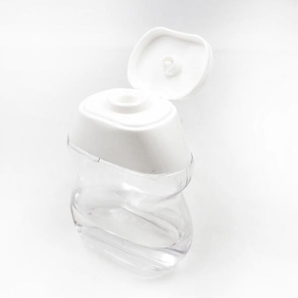 40ml 45ml 60ml Plastic HDPE PP Squeeze Honey Tomato Sauce Concentrated Juice Water Enhancer Bottle With Silicone Valve