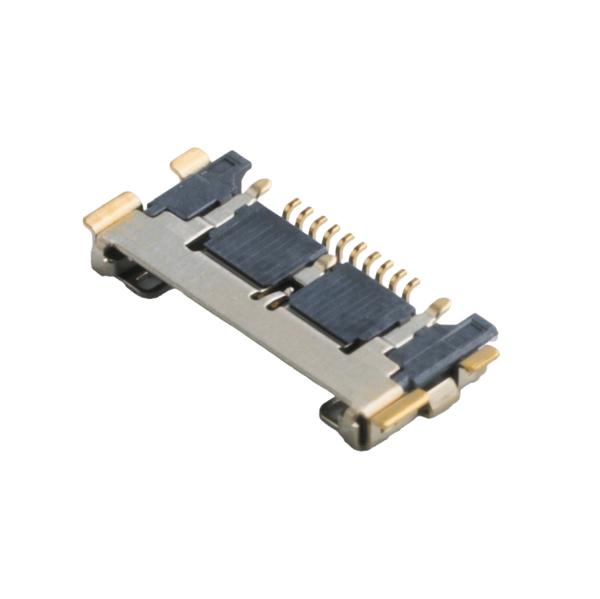 20633 Série 20Gbps/ Lane 20525-210E-02 Micro Conector Coaxial 0,4mm Pitch Plate End Seats