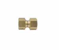 Alargamento forjado de bronze SAE do conector de válvula 1/2 da porca do giro” alargamento X 1/2” 45 graus