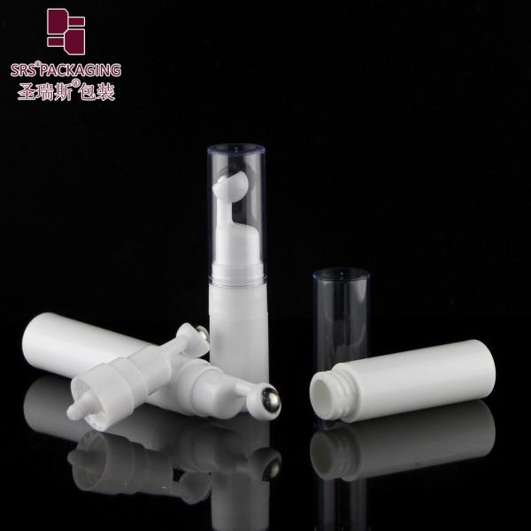 Eye Cream Plastic Roll On Applicator Bottle White 6ML 12ML 15ML