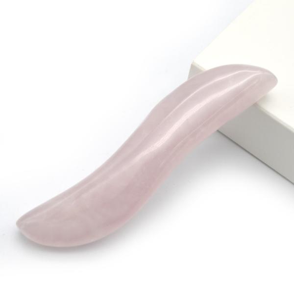 Carved Technique 250mm Crystal Glass Dildo Massage Wand for Women Yoni Wand Stick Feng Shui Style Customized Logo