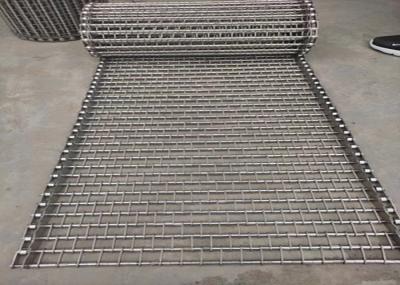 Petisco resistente de alta temperatura que frita a corrente de aço inoxidável Mesh Conveyor Belt